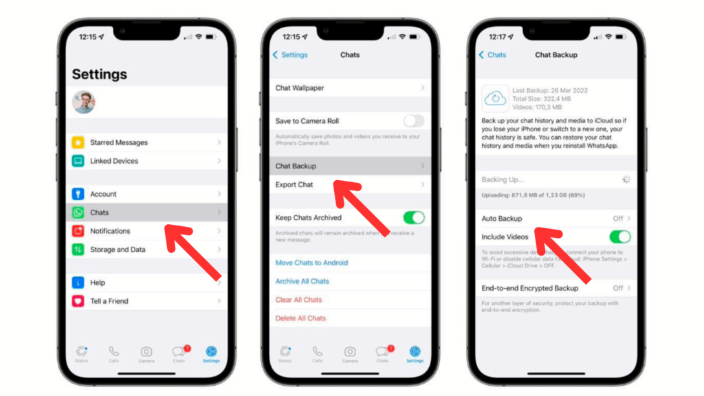 Cara Backup Chat WhatsApp di iPhone secara Otomatis