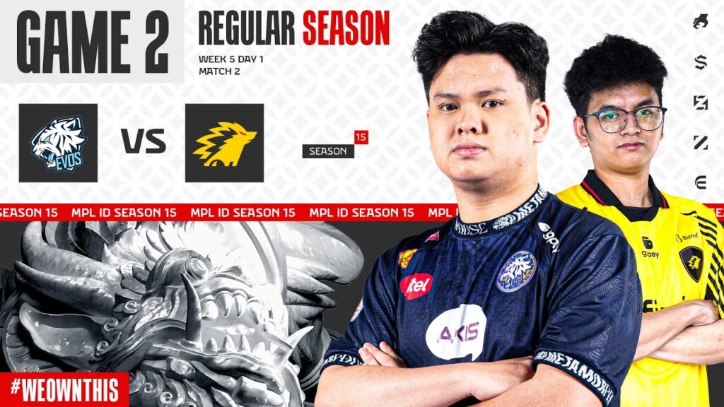 Hasil EVOS vs ONIC Esports MPL ID S15 Minggu Kelima Hari Pertama