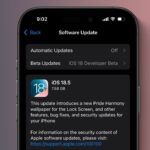 Apple Rilis iOS 18.5 Pekan Ini, Hadirkan Pembaruan Minor dan Fitur Baru untuk iPhone