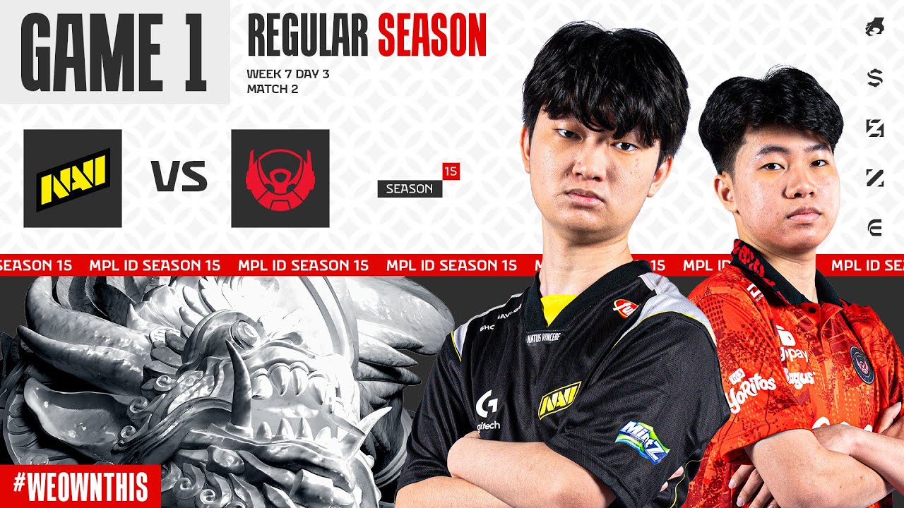 Hasil Bigetron vs NaVi MPL ID Season 15 Pekan Ketujuh