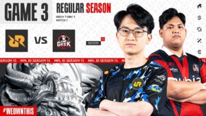 Hasil RRQ vs Geek Fam MPL ID Season 15 Pekan Ketujuh