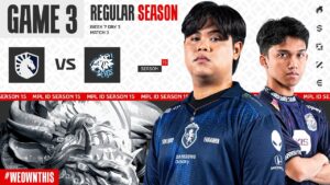 Hasil Team Liquid ID vs EVOS MPL ID Season 15 Pekan Ketujuh